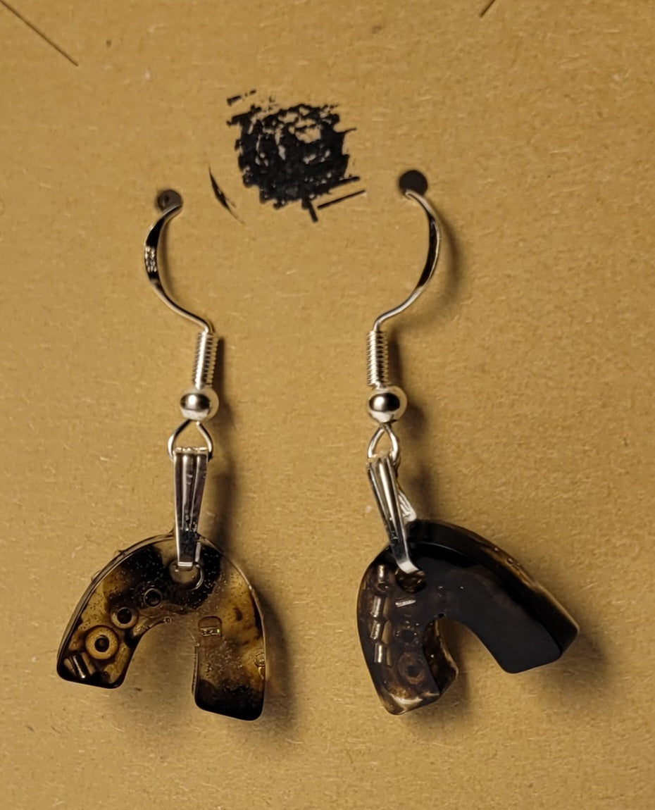 Silver Hooked Earrings