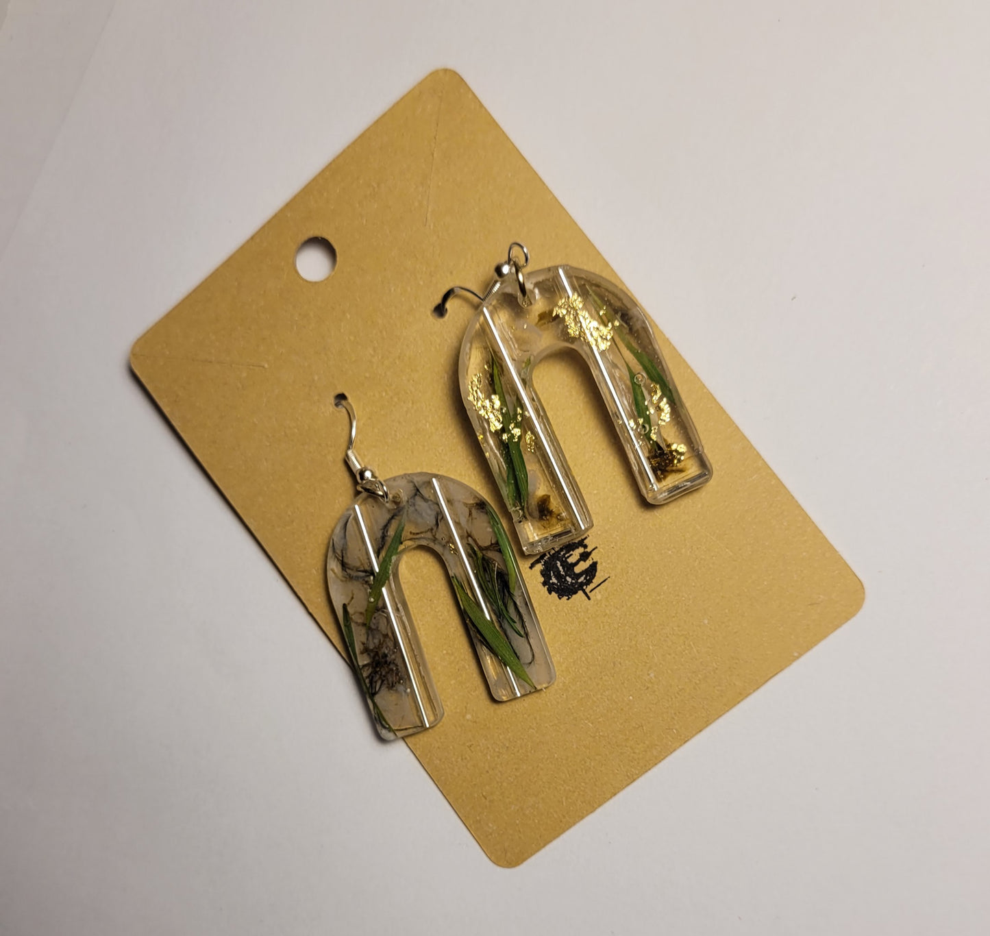 Silver Hooked Earrings