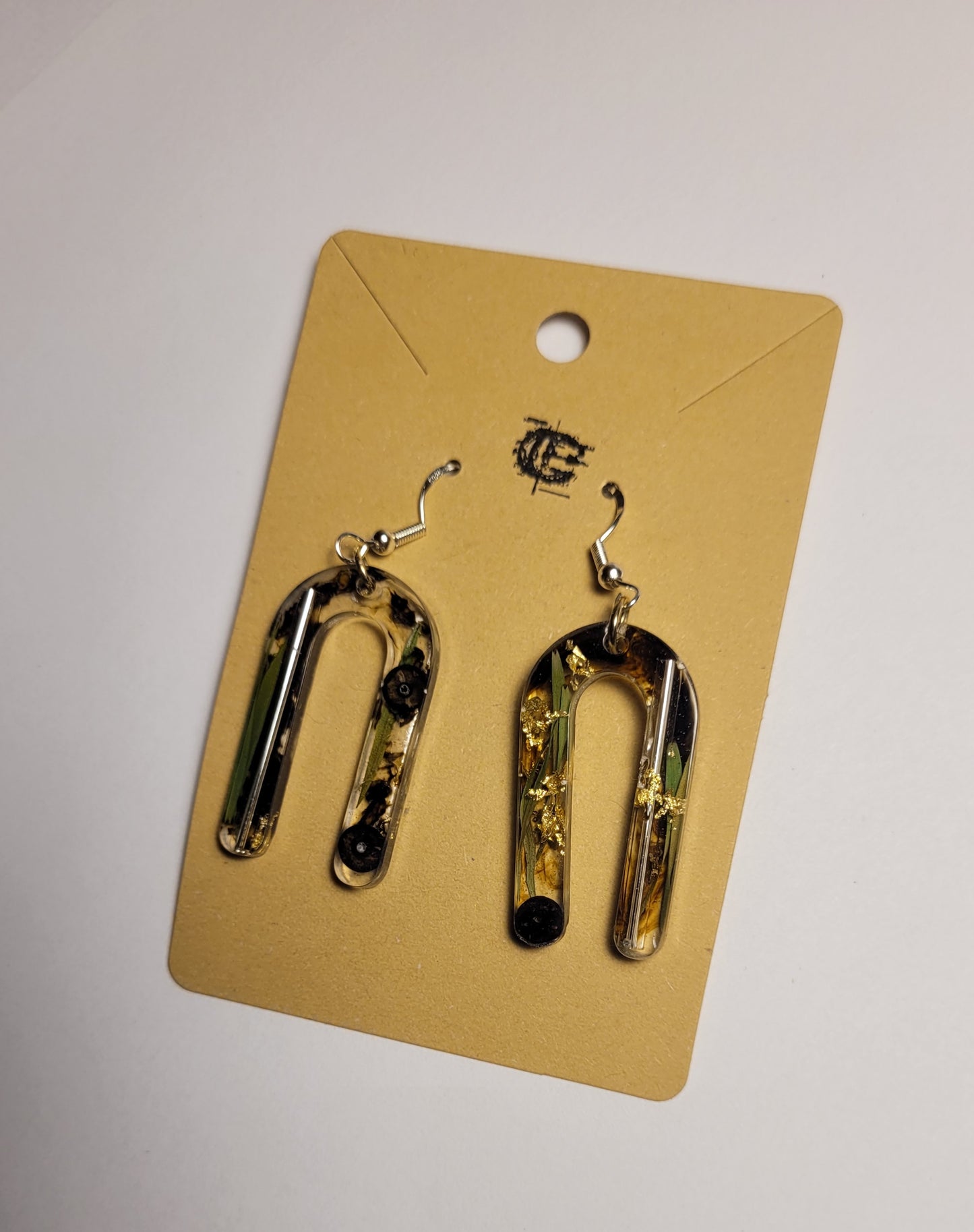 Silver Hooked Earrings