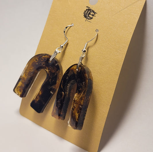 Silver Hooked Earrings
