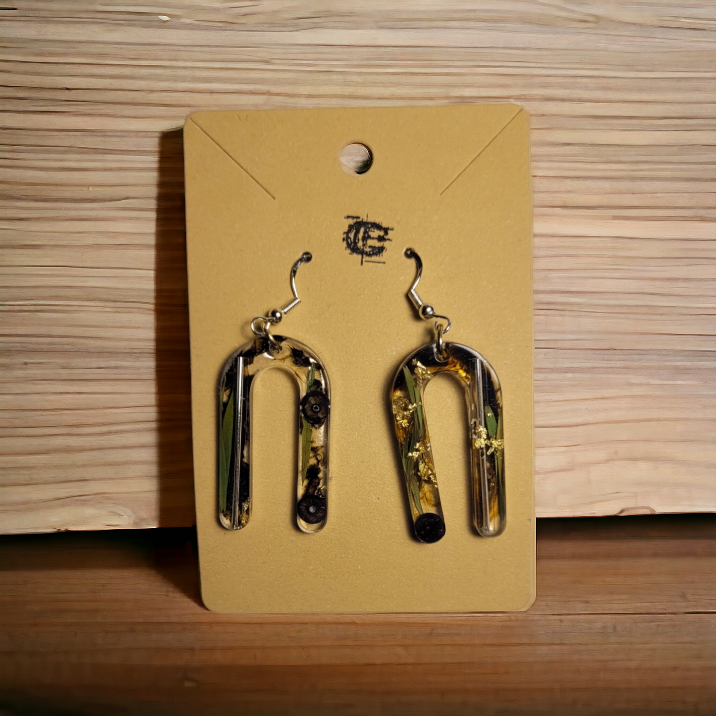 Silver Hooked Earrings
