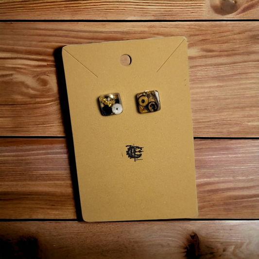 Silver Stud Earrings