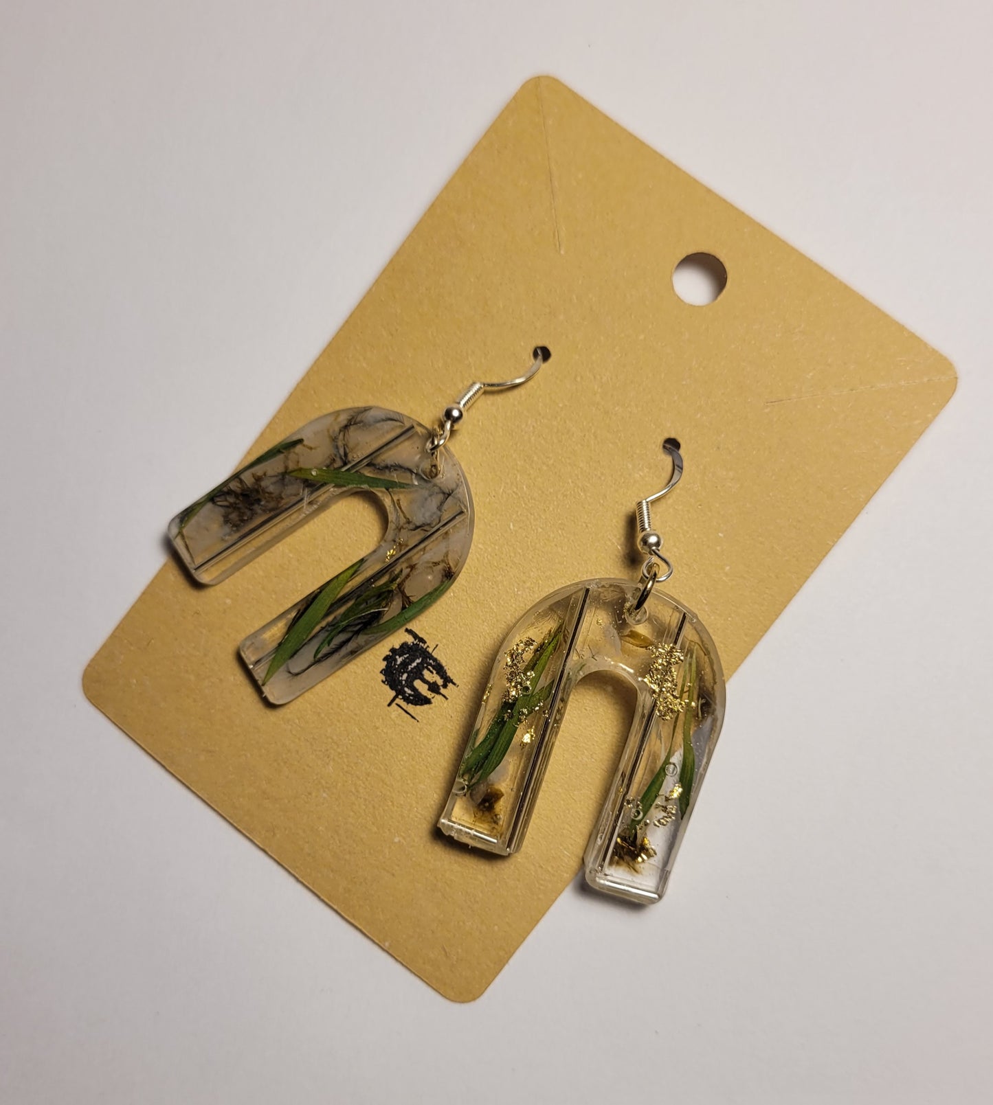 Silver Hooked Earrings