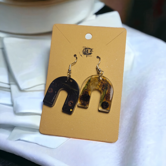 Silver Hooked Earrings