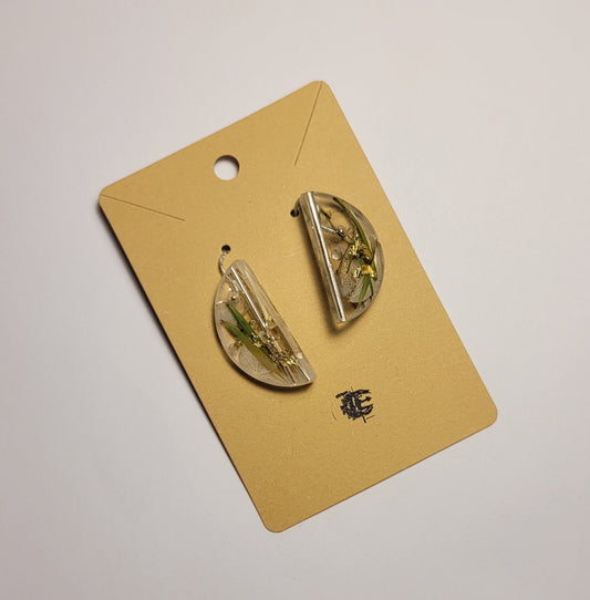 Silver Hooked Earrings