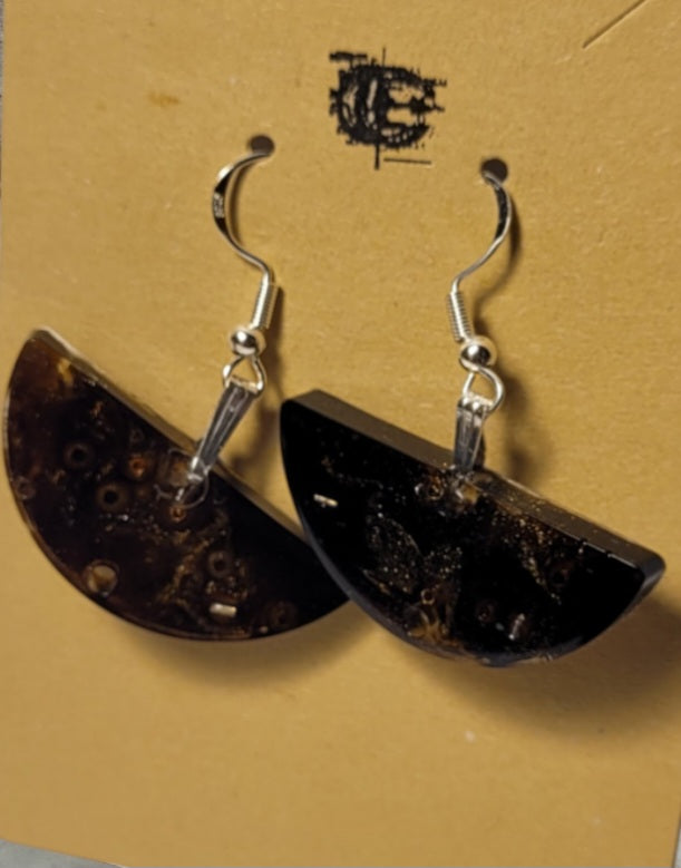 Silver Hooked Earrings