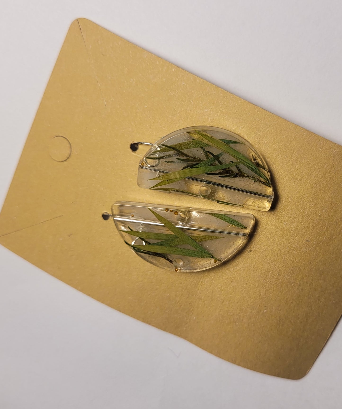 Silver Hooked Earrings