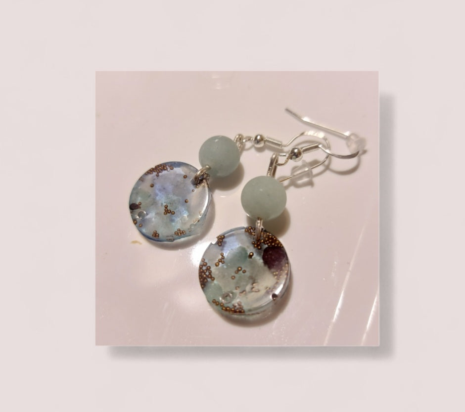 Silver Hooked Earrings