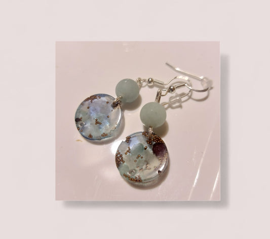 Silver Hooked Earrings