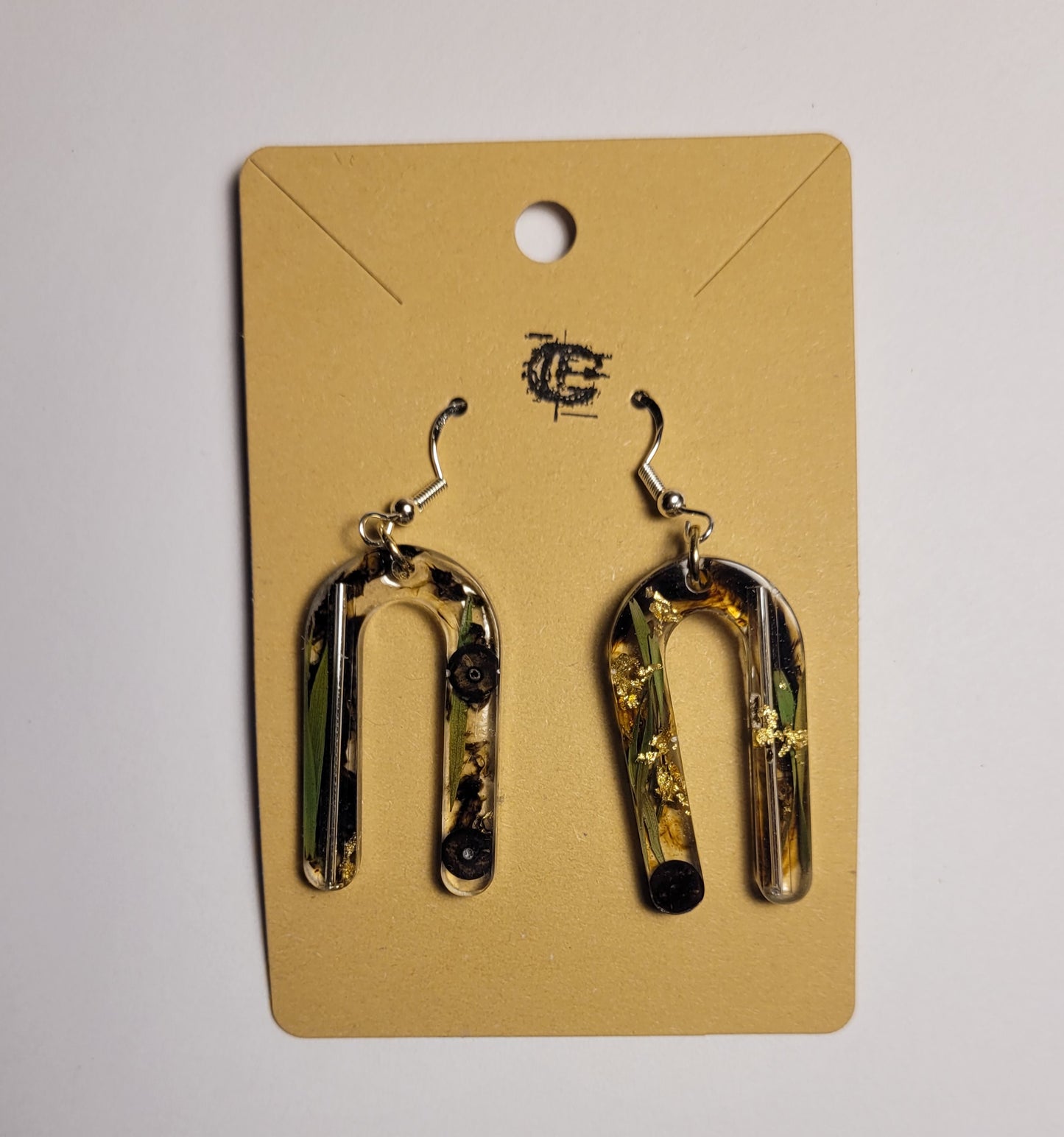 Silver Hooked Earrings