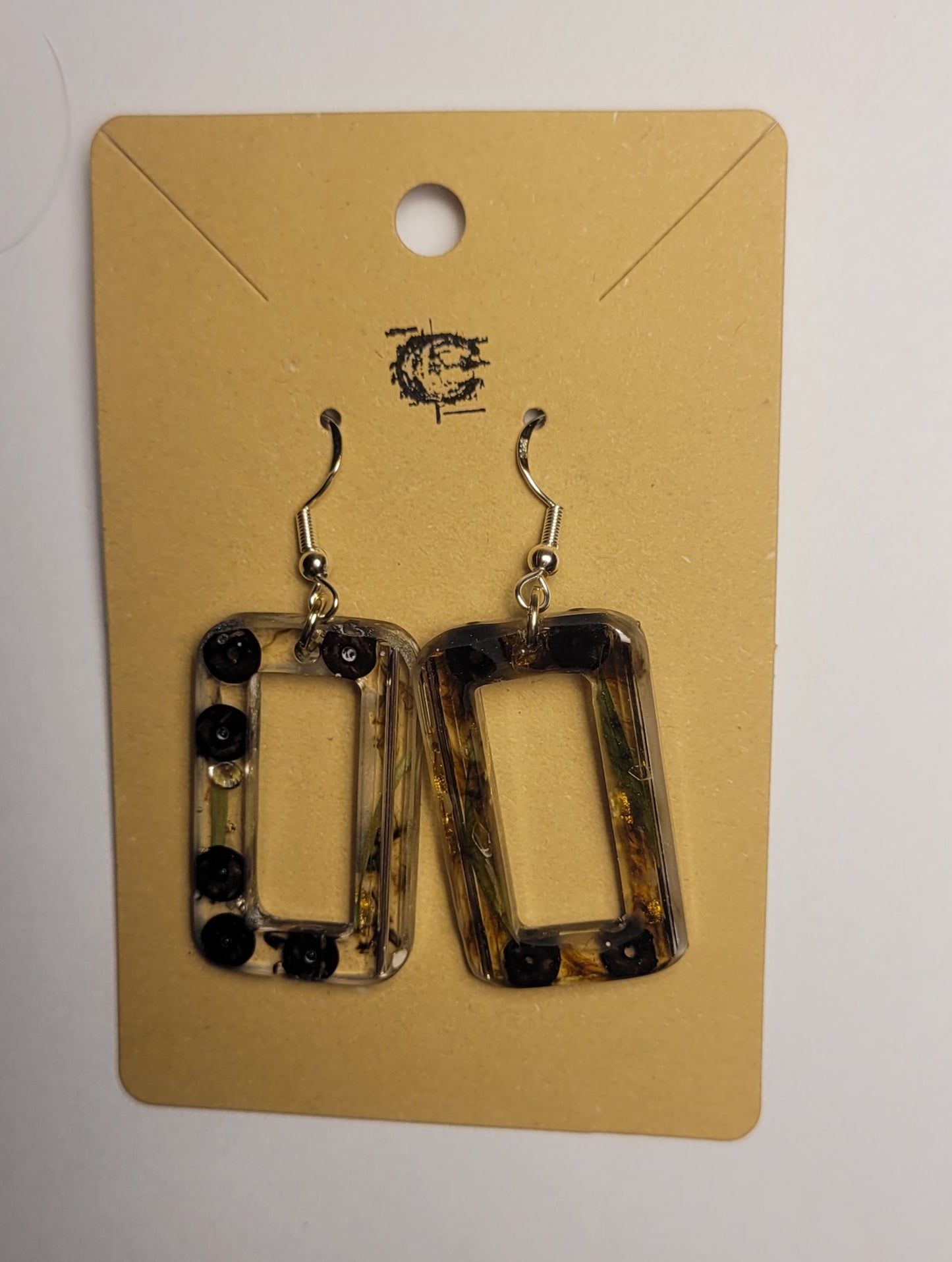 Silver Hooked Earrings