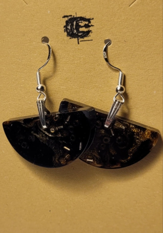Silver Hooked Earrings